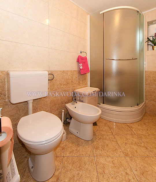 Baška Voda - apartments Darinka - bathroom