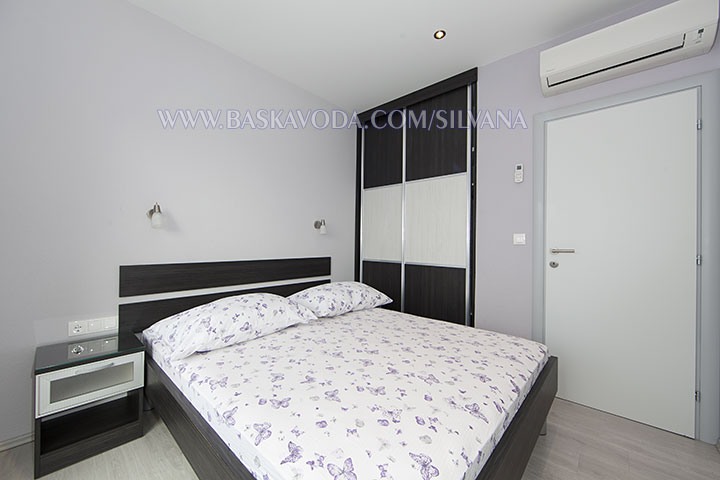 air-conditioned bedroom